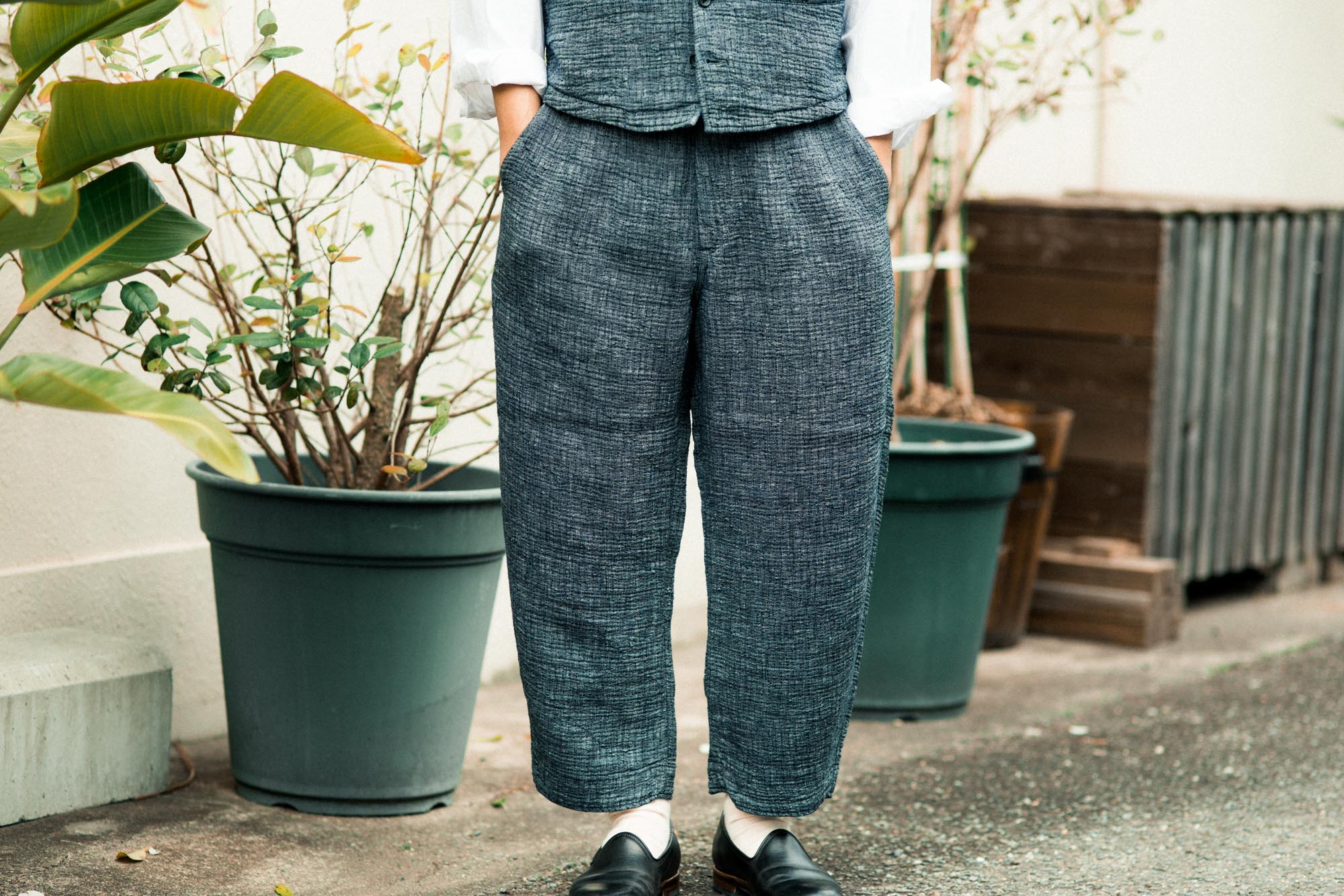 【PORTER CLASSIC】洋服は自分だけの物か？世代を超えて愛されるモノ作り”SASHIKO LINEN PREMIUM PANTS&VEST”