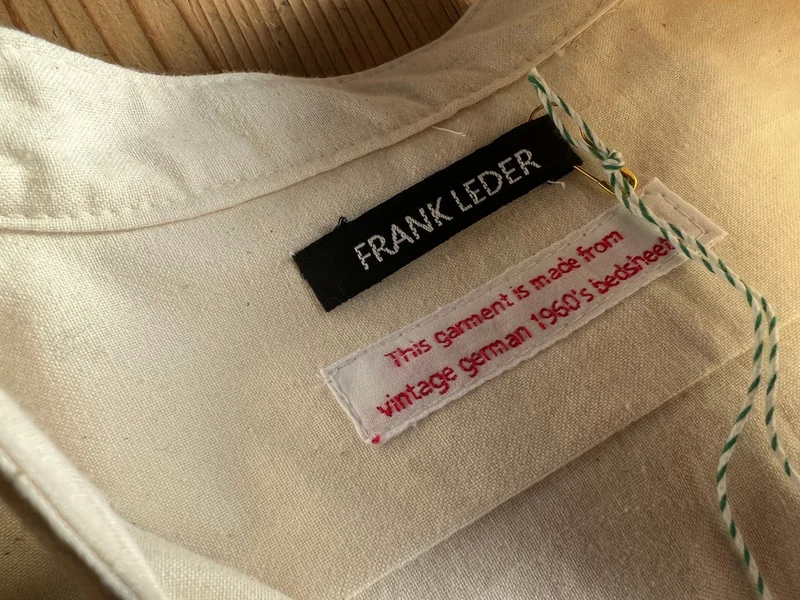 改めてFRANK LEDERベッドリネンシャツの魅力について